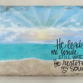 beach scripture commissioned