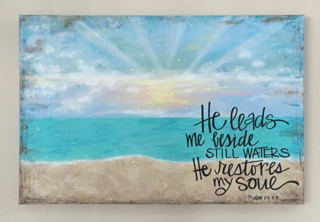 beach scripture commissioned