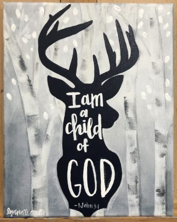 child of God boy nursery decor