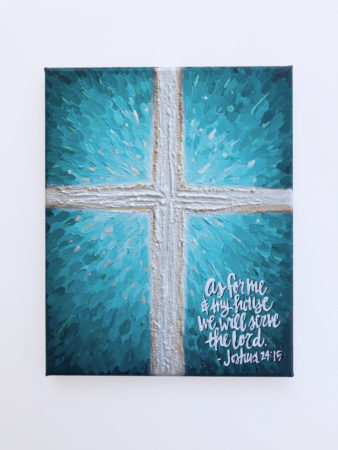 cross custom art decor