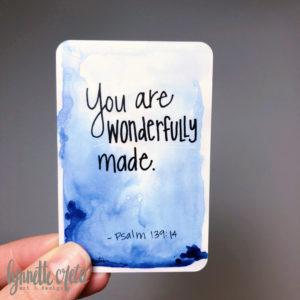 you are wonderfully made